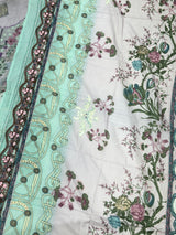 999 Unstitched Casual Lawn Suit