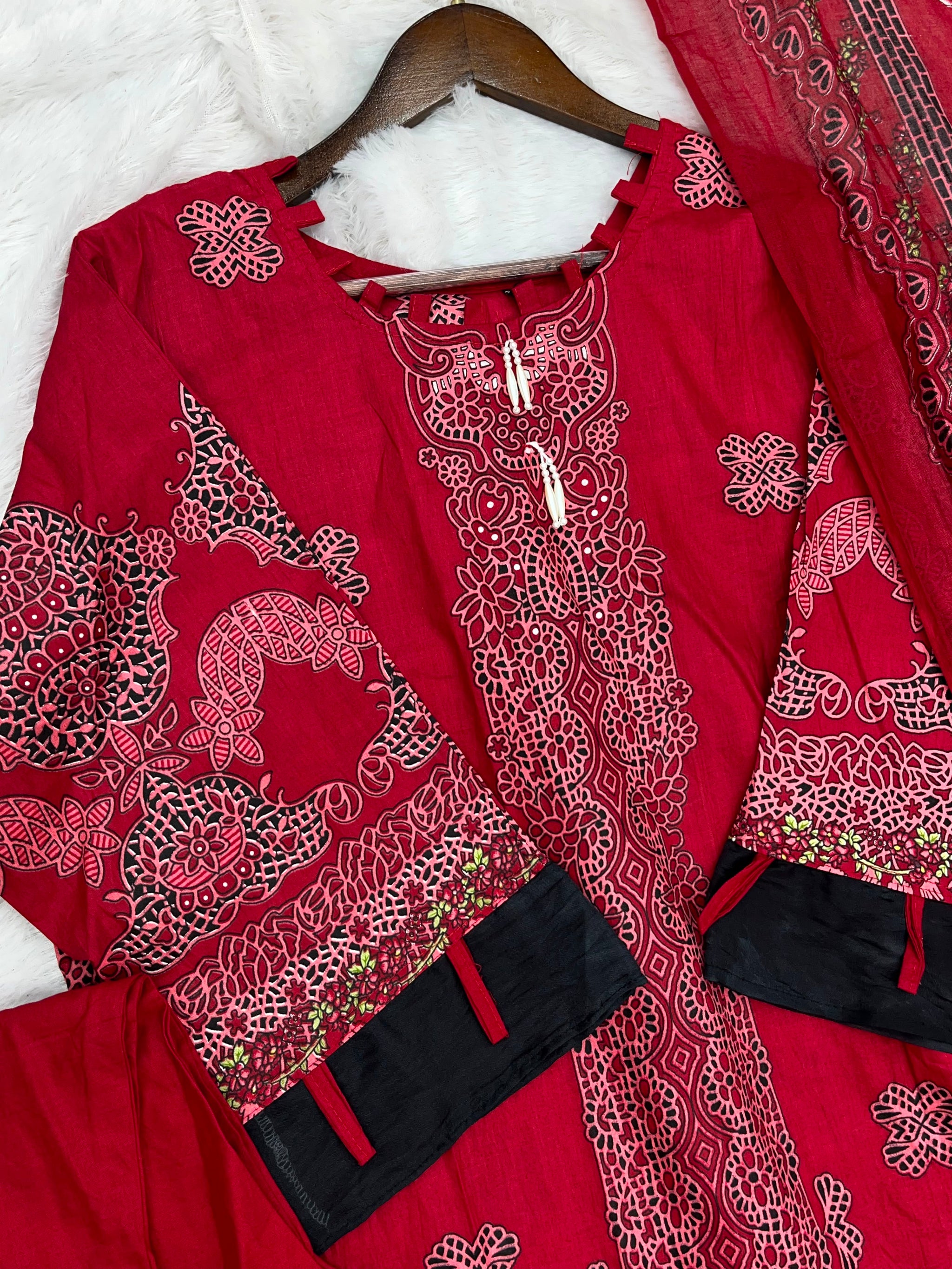 1299 Pakistani Customized Printed Suit