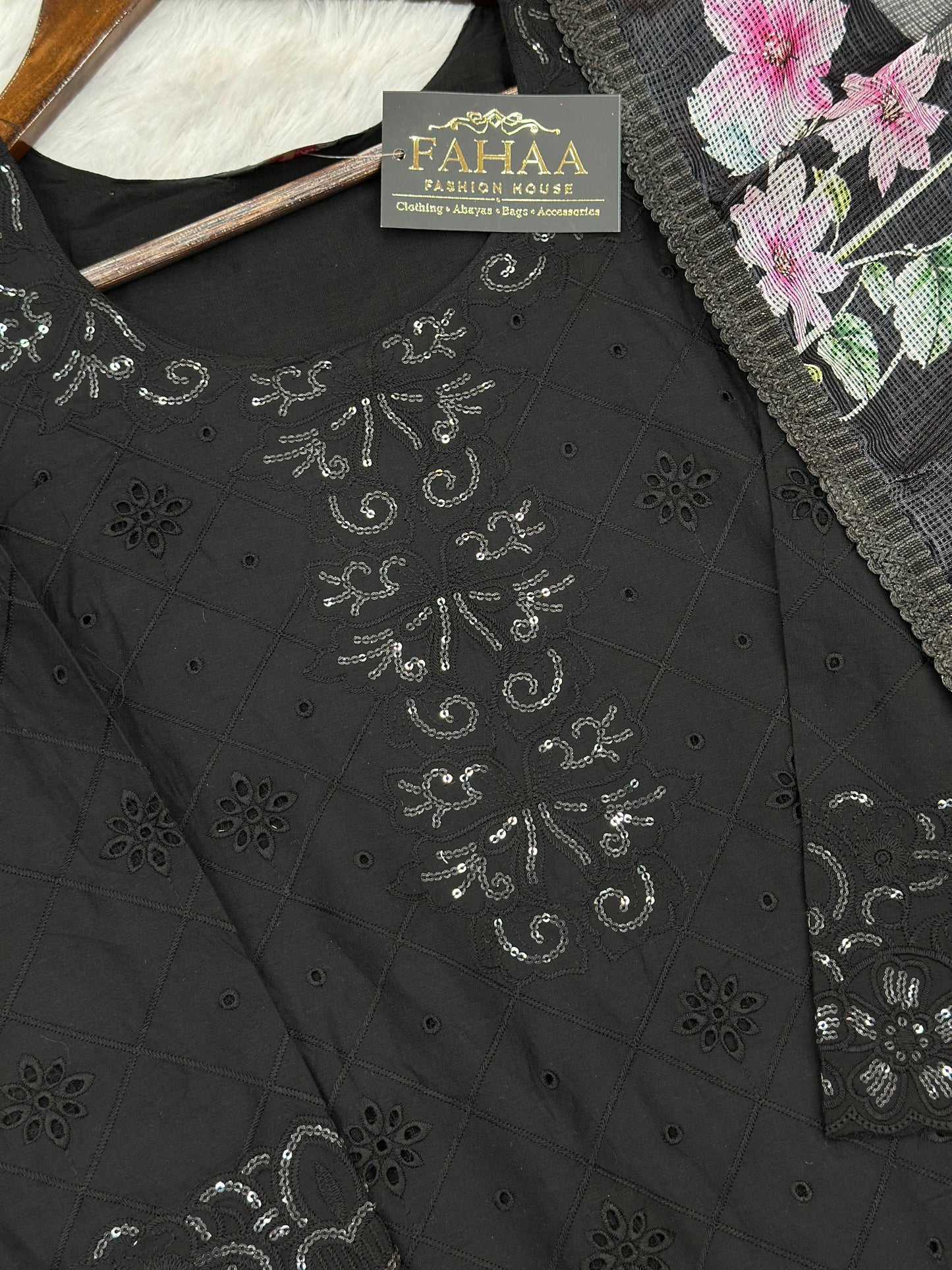 763 Readymade Pakistani Chikankari Suit