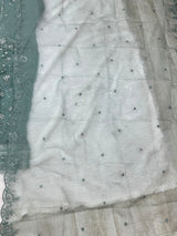 1432 Heavy Pakistani Partywear - Dusty Peach