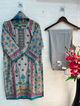 1102 Pakistani Embroidered Suit