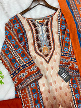 1258 Pakistani Printed Suit