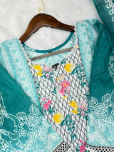 938 Pakistani Embroidered Suit