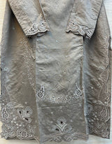 621 Premium Pakistani Party Wear - Grey