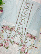 843 Elaf Pakistani Unstitched Lawn Suit