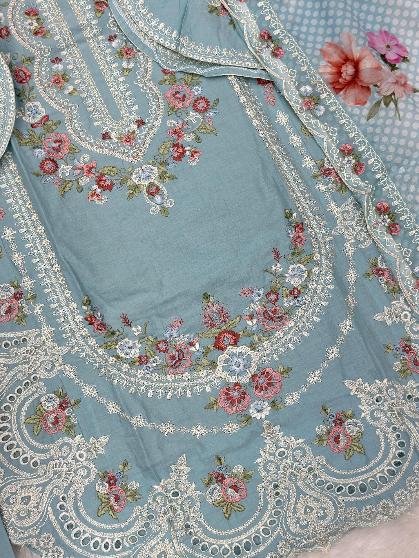 779 Readymade Pakistani Heavy Embroidered Coord-Set
