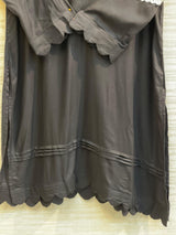 507 Black - Lace Trimmed Cordset