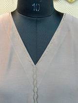 649 The Premium Abaya - Greige