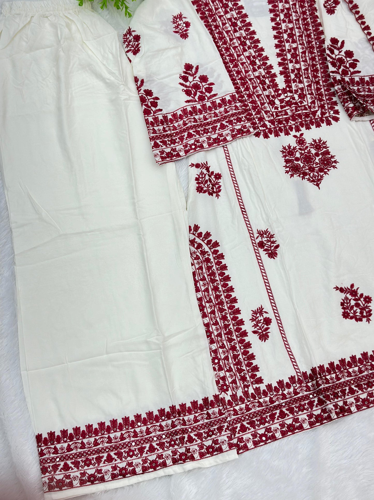 799 Readymade Pakistani Palazzo Coord-Set