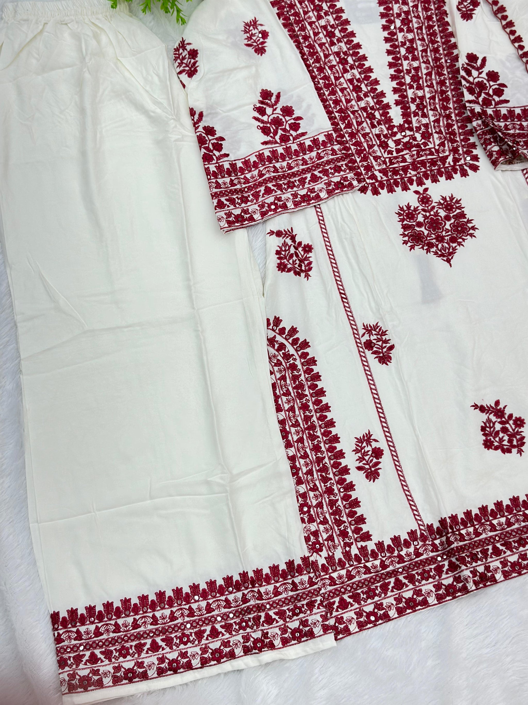 799 Readymade Pakistani Palazzo Coord-Set