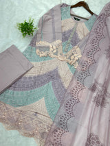 751 Readymade Pakistani Heavy Chikankari Suit