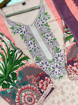 1047 Pakistani Embroidered Suit