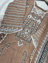 934 Pakistani Embroidered Suit