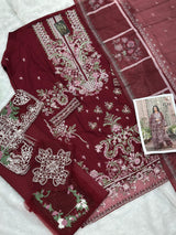 835 Elaf Pakistani Unstitched Lawn Suit