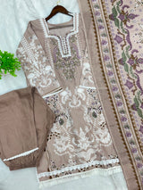 1294 Pakistani Embroidered Suit - Vandana Sobia Nazer