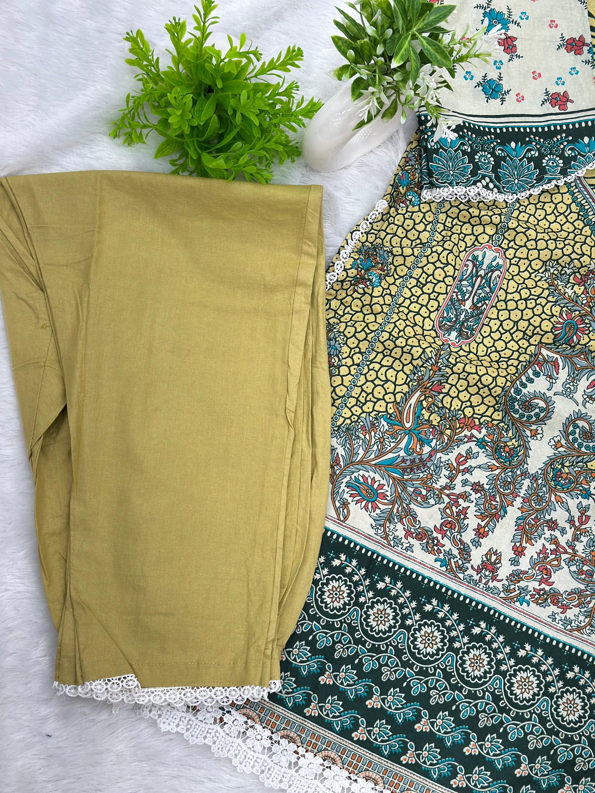 1074 Pakistani Printed Suit