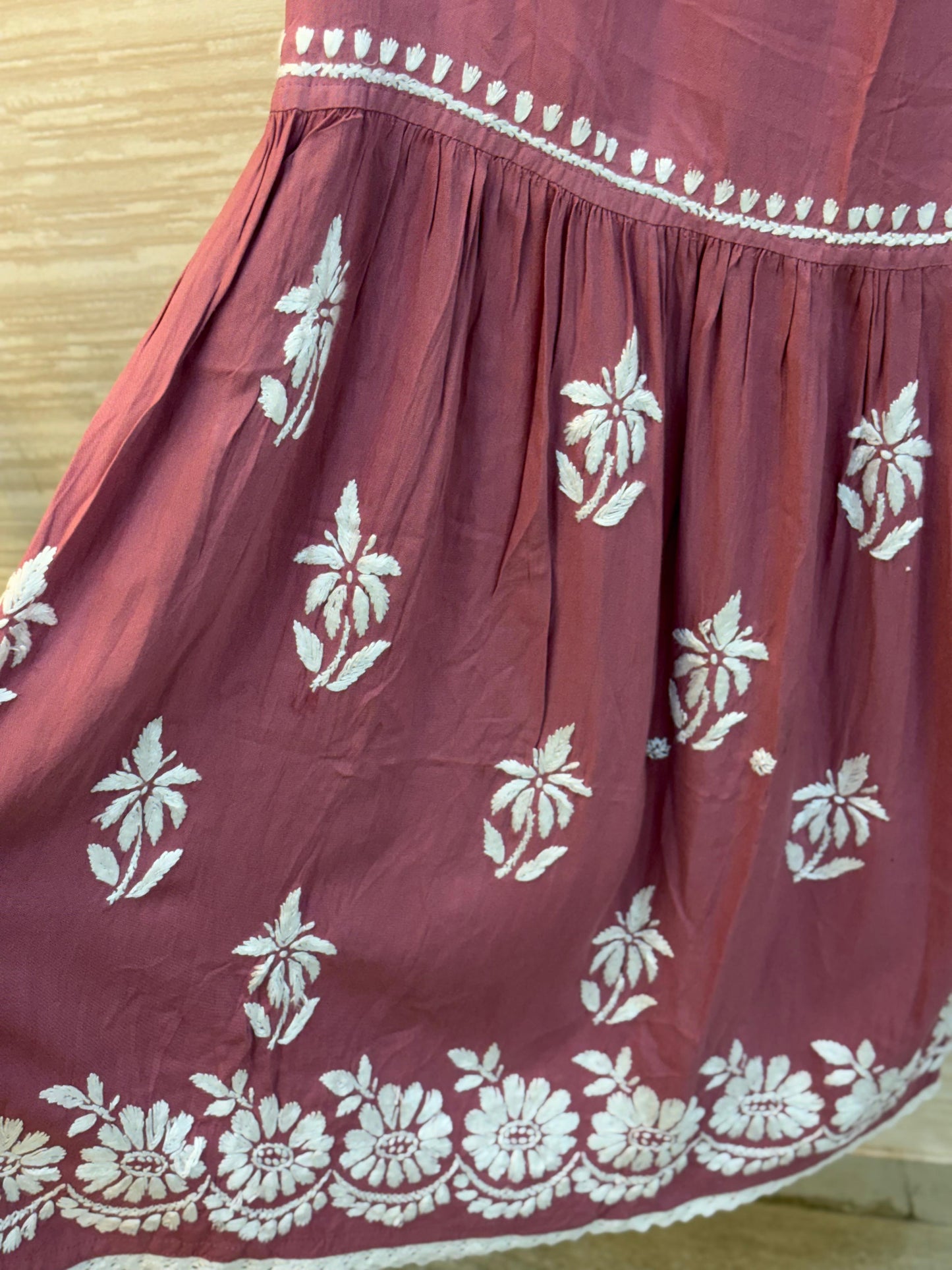 615 Lucknowi Gharara Set | Pink