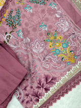 1051 Pakistani Embroidered Suit