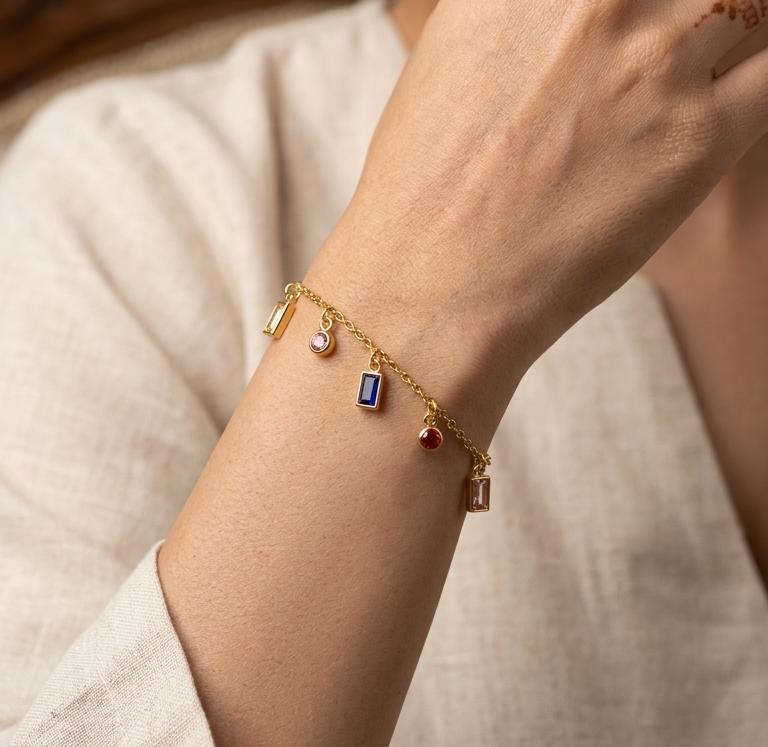342 The Kaleidoscope Charm Bracelet