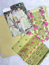 1027 Unstitched Casual Cotton Suit