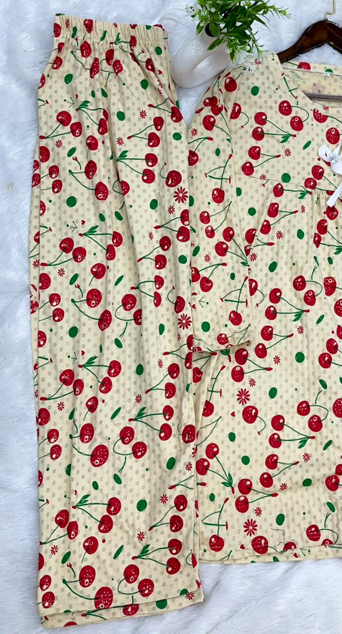 1342 Korean Bow Night Wear