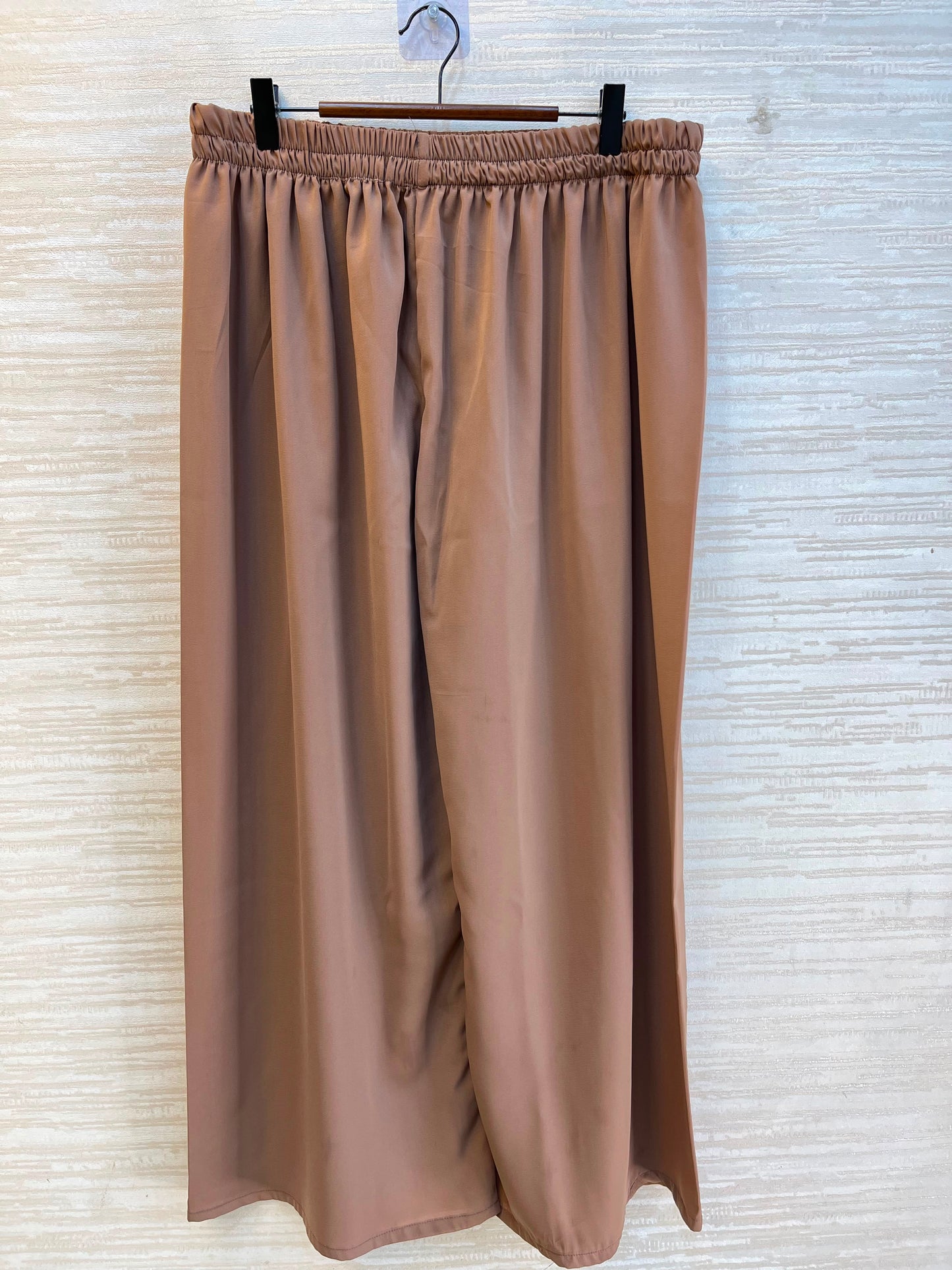 1062 Modest Mandarin Coord Set - Coffee