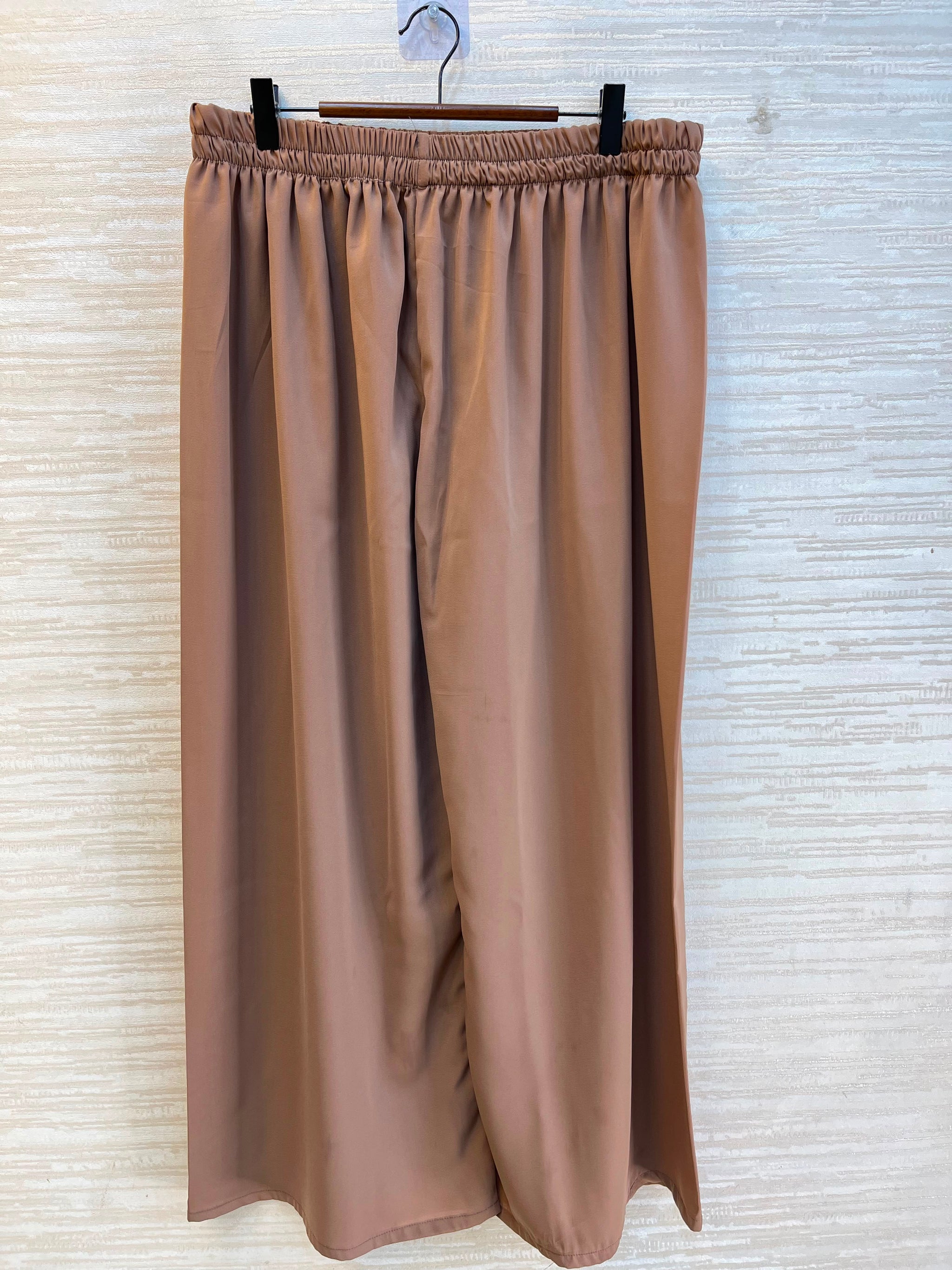 1062 Modest Mandarin Coord Set - Coffee