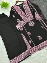 795 Readymade Pakistani Palazzo Coord-Set
