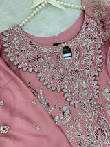 1430 Heavy Pakistani Partywear - Baby Pink