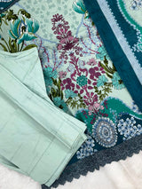 1257 Pakistani Embroidered Suit