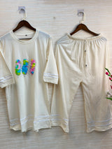 913 Soft Flarred Pant Nightwear