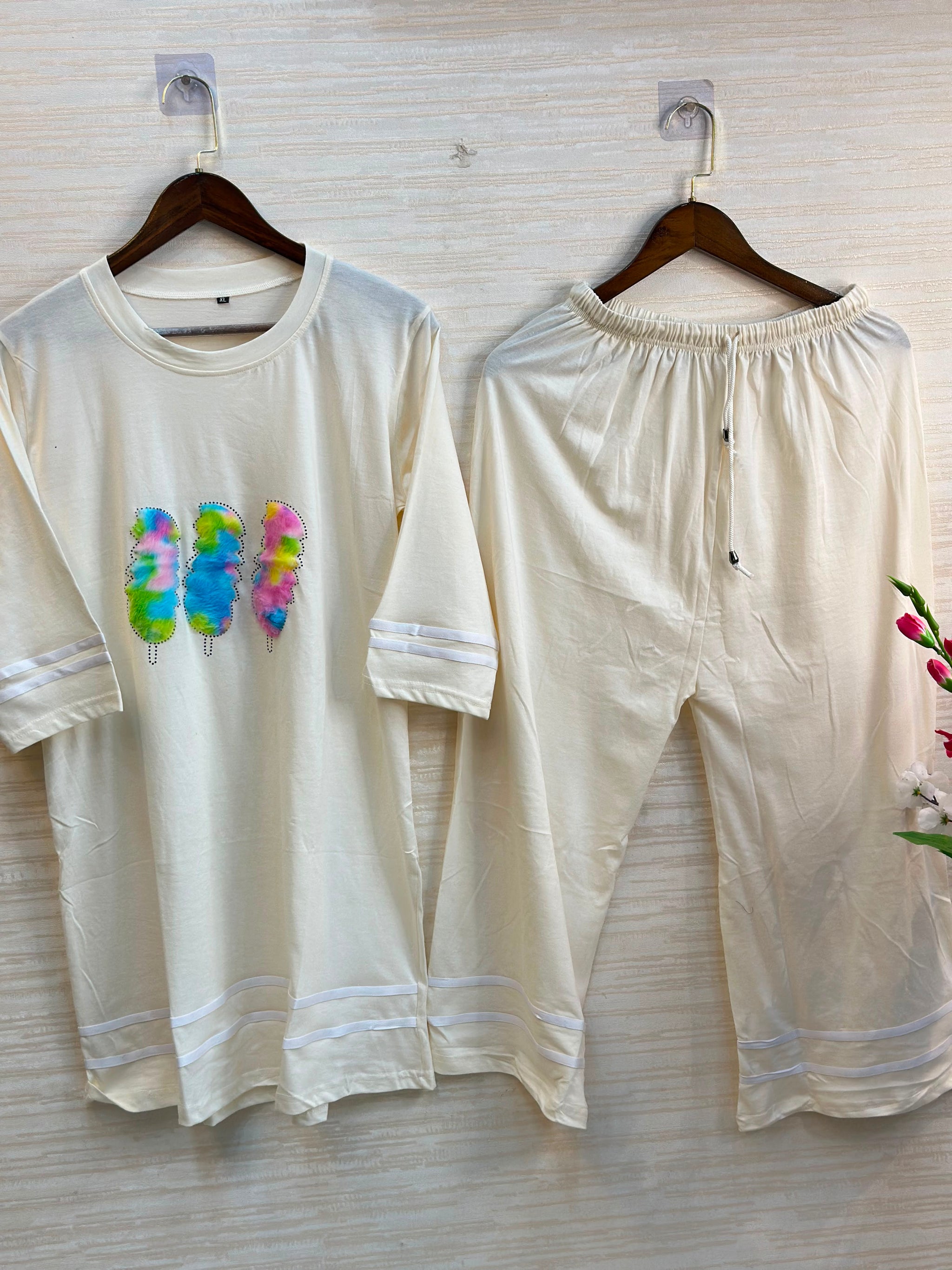913 Soft Flarred Pant Nightwear