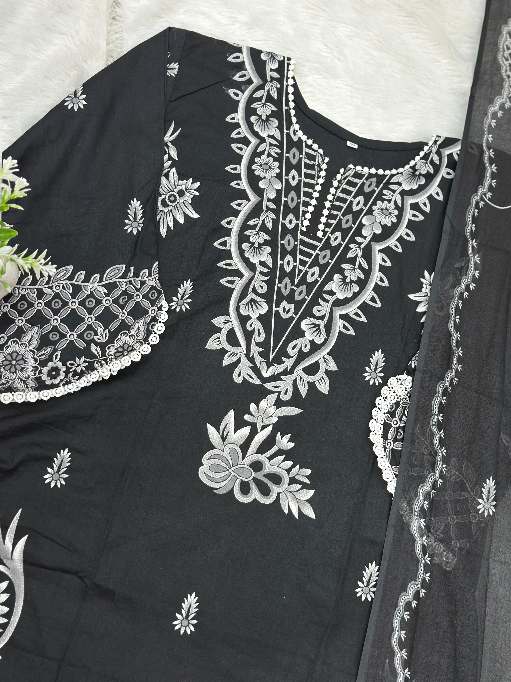1076 Pakistani Printed Suit
