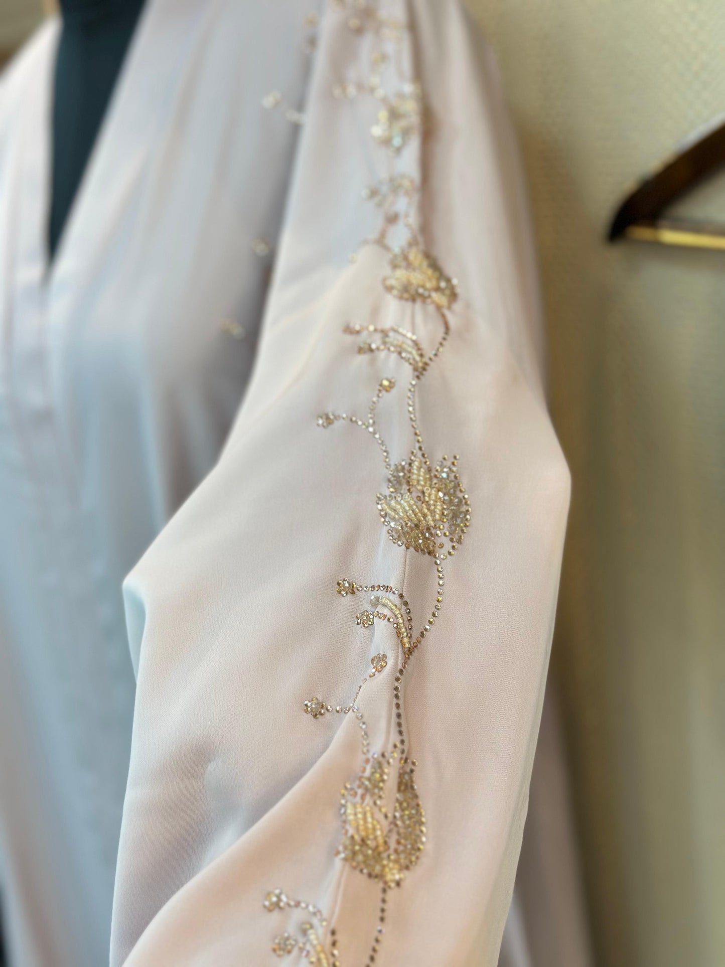 650 The Premium Abaya - Blush Pink