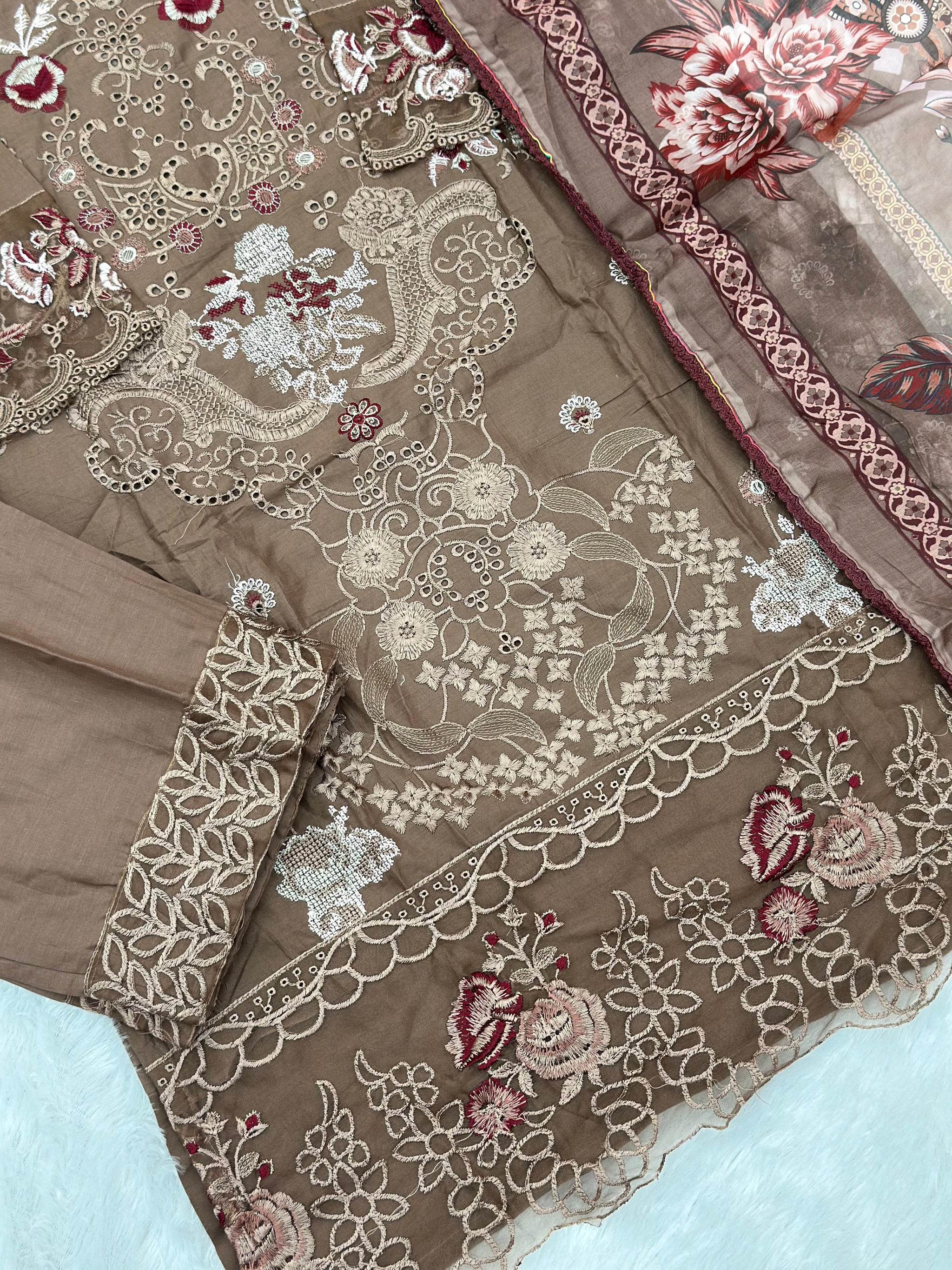761 Elan Readymade Pakistani Chikankari Suit