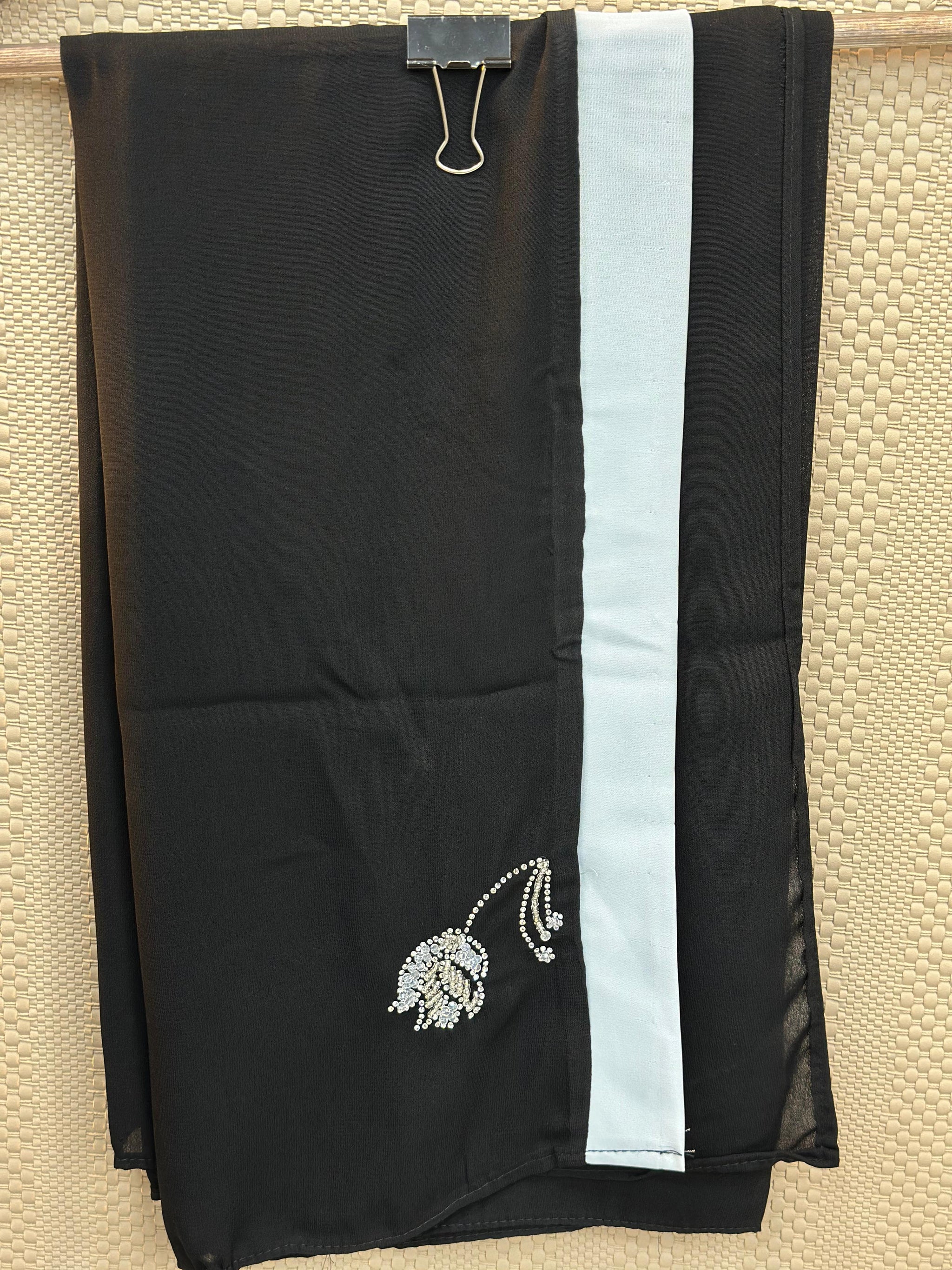 650 The Premium Abaya - Ice Blue