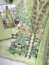 1001 Unstitched Casual Lawn Suit