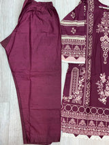 1508 Pakistani Embroidered Suit