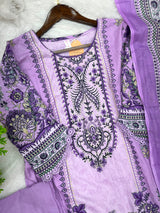 1217 Pakistani Embroidered Suit